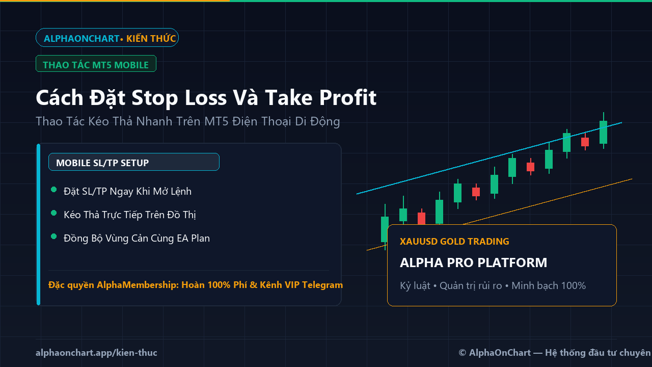 Cách Đặt Stop Loss Và Take Profit Trên MT5 Điện Thoại Nhanh Nhất - AlphaOnChart