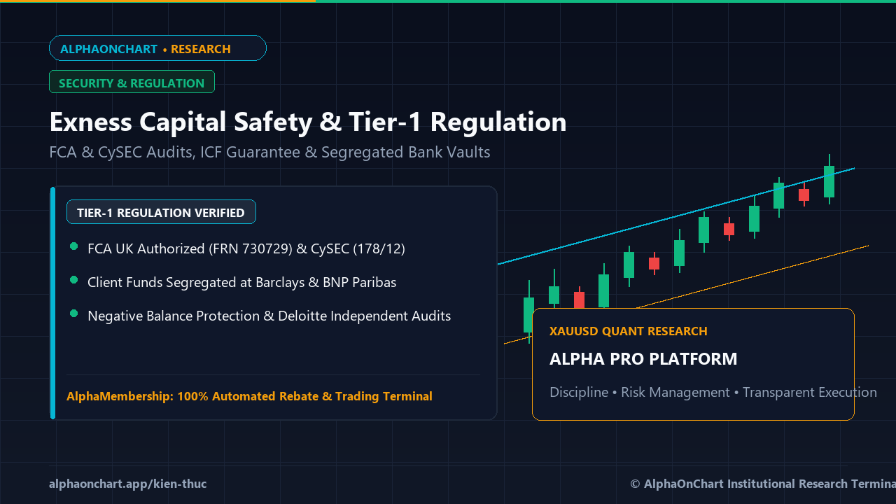 Đánh Giá An Toàn Vốn Sàn Exness: Phân Tích Giấy Phép FCA, CySEC & Cơ Chế Quỹ Tách Biệt - AlphaOnChart