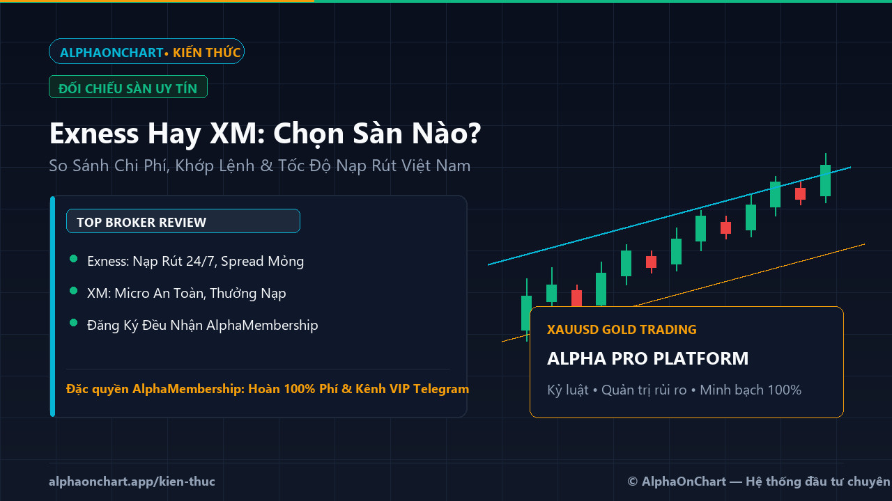 Exness Hay XM: Nên Chọn Sàn Nào Cho Người Mới Tại Việt Nam? - AlphaOnChart