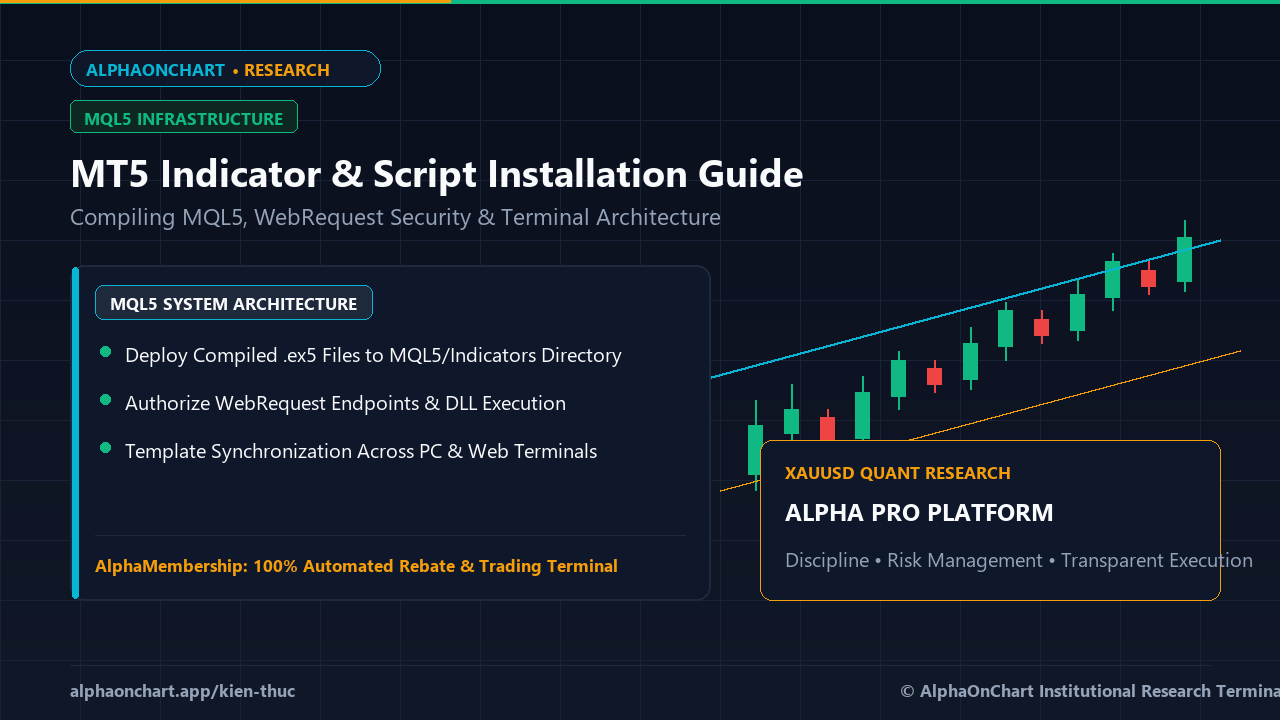 Hướng Dẫn Cài Đặt Indicator & Script Chuẩn MQL5 Trên MetaTrader 5 (PC & Mobile) - AlphaOnChart