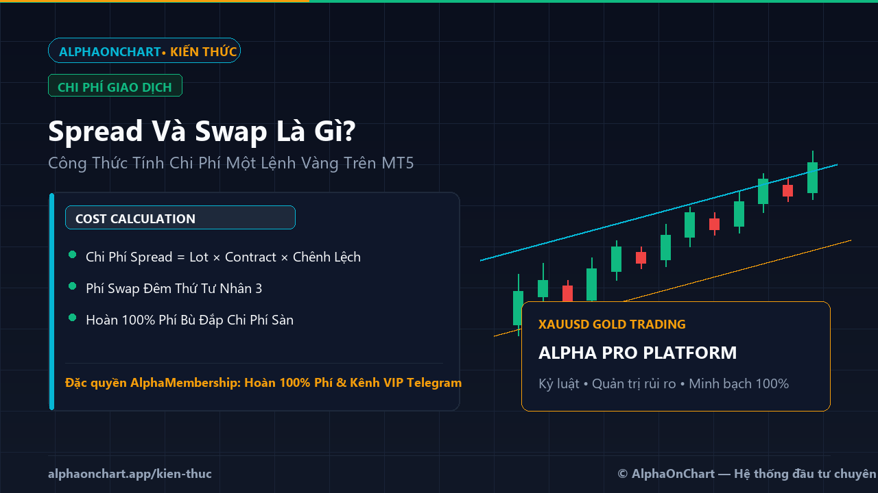 Spread Và Swap Là Gì? Tính Chi Phí Một Lệnh Vàng Trên MT5 Chuẩn Xác - AlphaOnChart